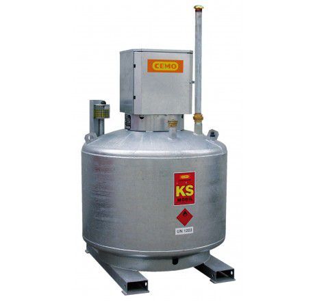 CEMO KS Mobil Tank 600l doppelwandig verzinkt abschließbar Produktbild CEMO KS Mobil Tank 600l doppelwandig verzinkt abschließbar