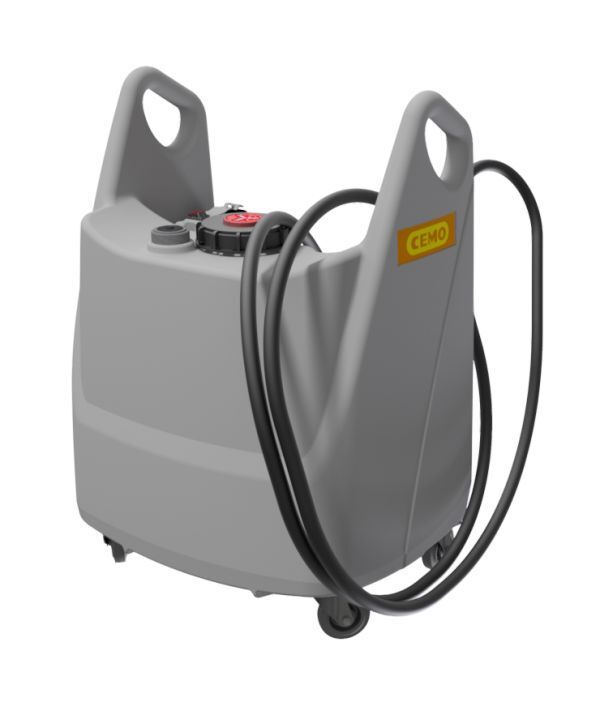 Cemo Transfer Trolley Öl 130 Liter mit Elektropumpe ohne Akku und Ladegerät Produktbild Cemo Transfer Trolley Öl 130 Liter mit Elektropumpe ohne Akku und Ladegerät