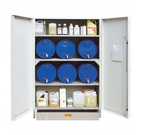 CEMO Umweltschrank 13/20 mit Auffangwanne 150 Liter Produktbild CEMO Umweltschrank 13/20 mit Auffangwanne 150 Liter