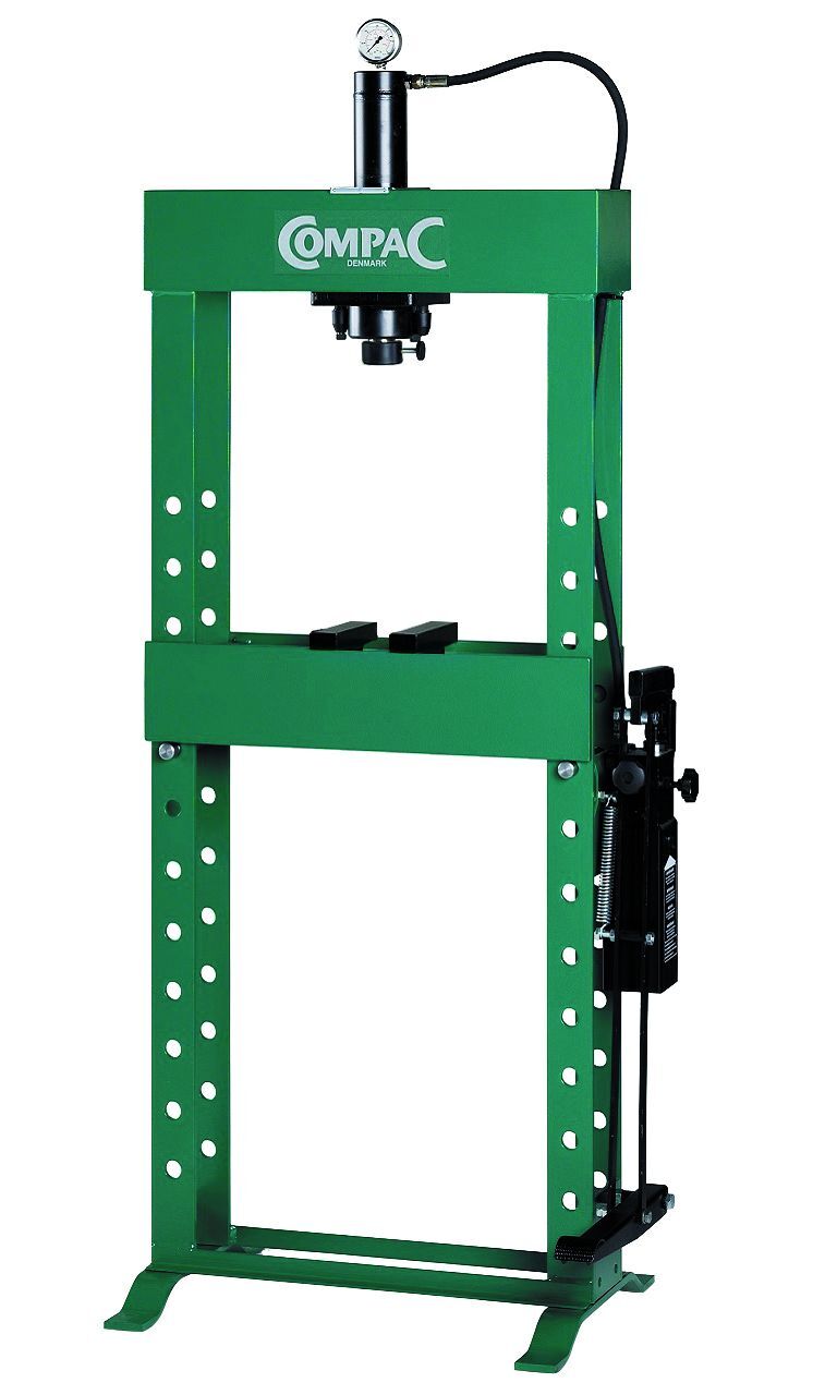 Compac Werkstattpresse FP16 m. Fußpumpe, 16t Produktbild Compac Werkstattpresse FP16 m. Fußpumpe, 16t