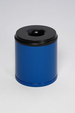 Var Papierkorb 80 l blau selbstlöschend Produktbild Var Papierkorb 80 l blau selbstlöschend