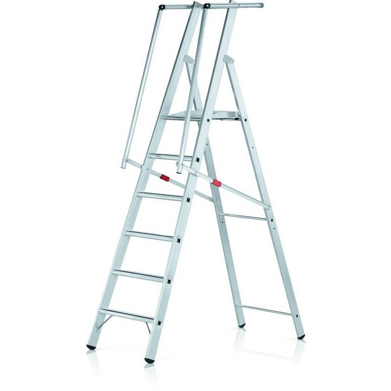 ZARGES Stufenleiter Z600 ZAP Safemaster S 5 Stufen Produktbild ZARGES Stufenleiter Z600 ZAP Safemaster S 5 Stufen