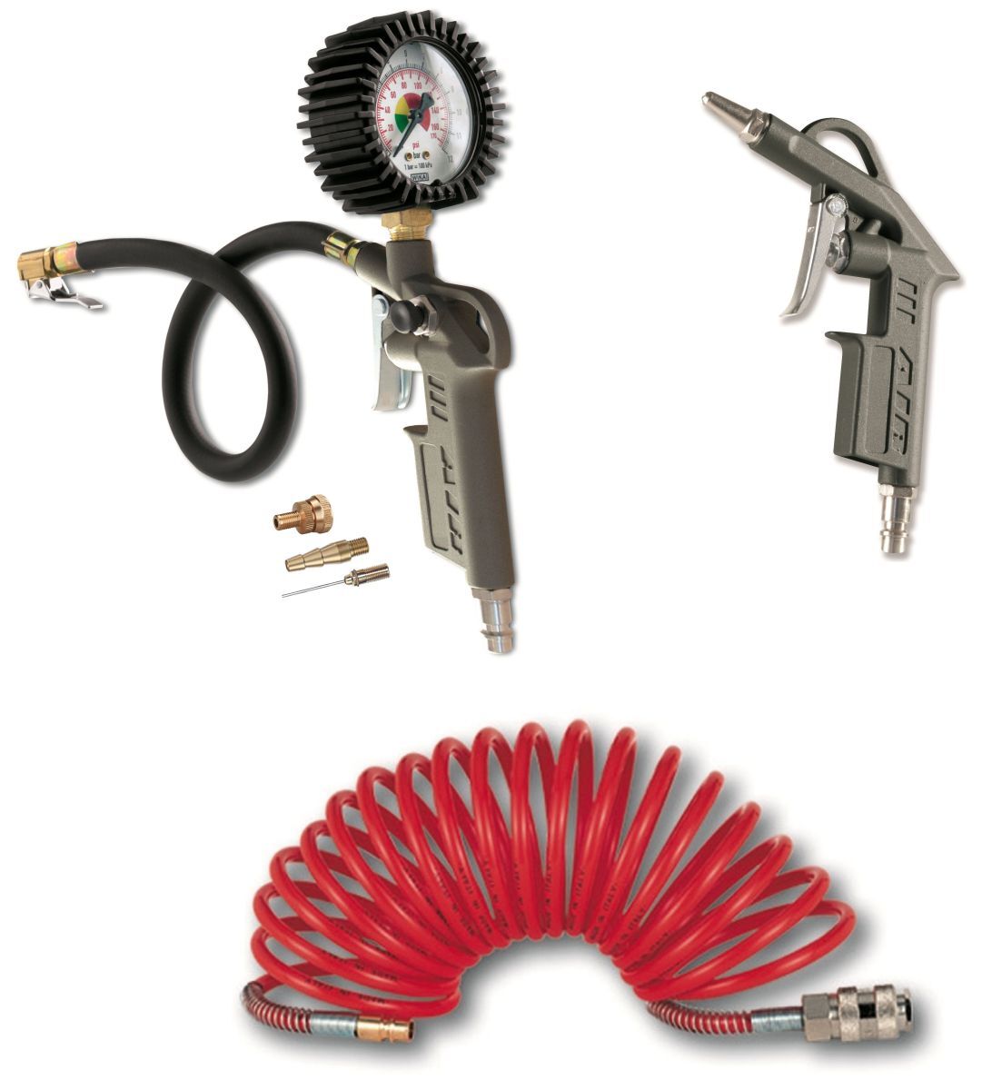 Schneider Druckluft Werkzeug-Set DL-WZ-Set 3-teilig Schneider Druckluft Werkzeug-Set DL-WZ-Set 3-teilig