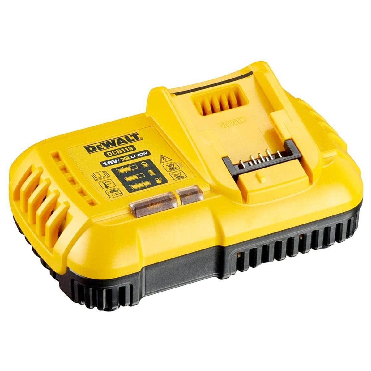 DeWalt Flexvolt Schnellladegerät DCB 118 für 10,8 bis 54,0 V Produktbild DeWalt Flexvolt Schnellladegerät DCB 118 für 10,8 bis 54,0 V