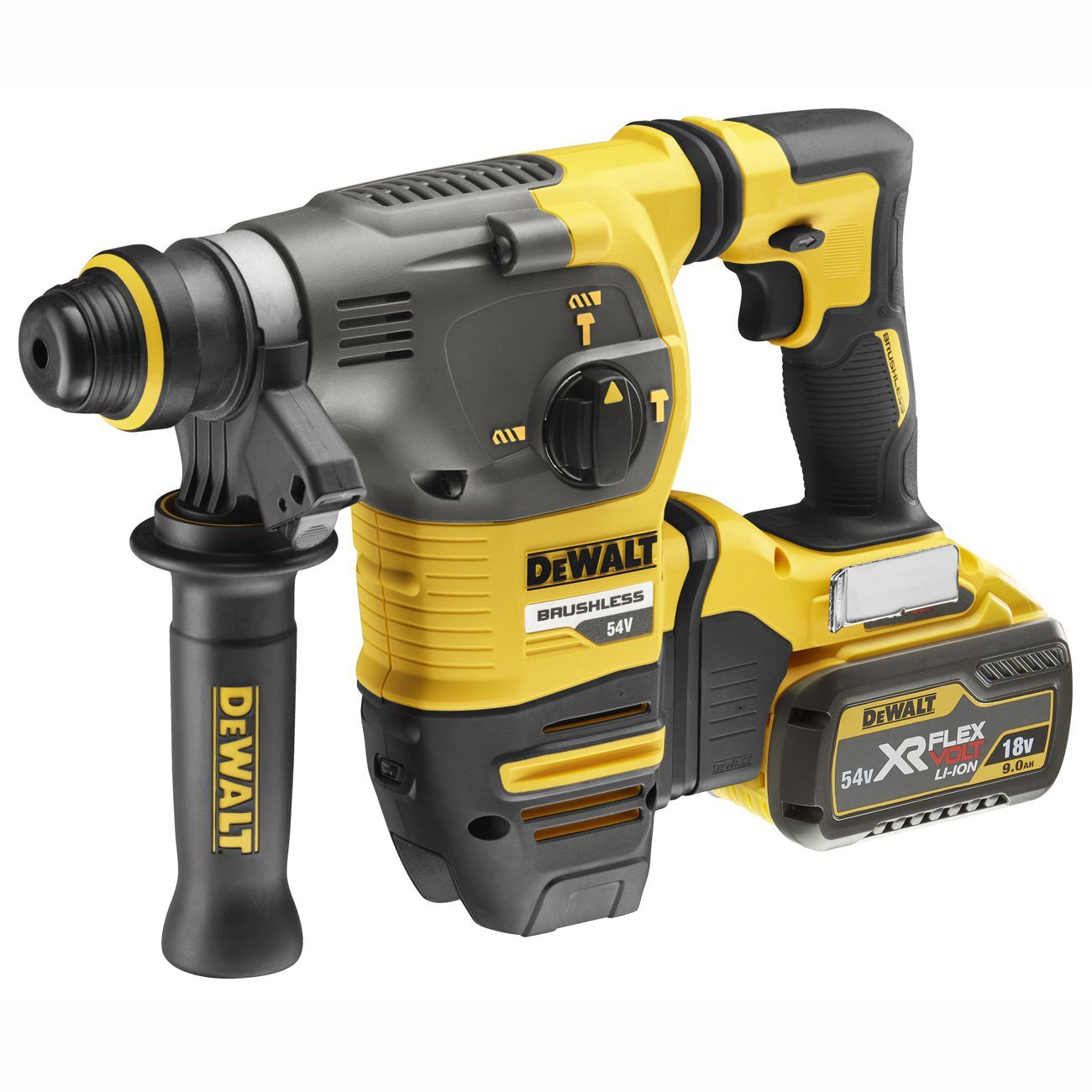 DeWalt Akku Kombihammer SDS-Plus 54V XR FLEXVOLT 30mm 3,5 Joule, UTC Produktbild DeWalt Akku Kombihammer SDS-Plus 54V XR FLEXVOLT 30mm 3,5 Joule, UTC