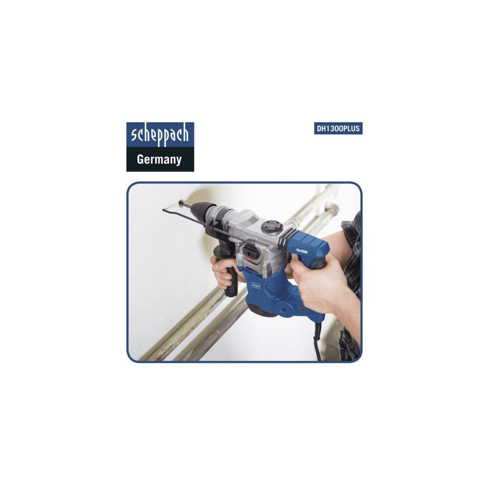 SCHEPPACH Bohrhammer DH1300Plus mit SDS-Plus Aufnahme Produktbild SCHEPPACH Bohrhammer DH1300Plus mit SDS-Plus Aufnahme bild 5