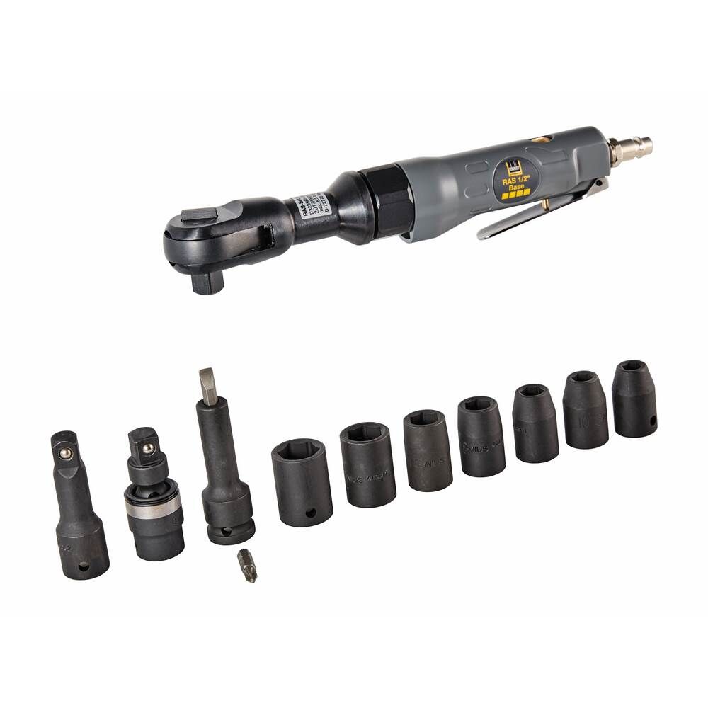 SCHNEIDER Ratschenschrauber RAS-Set 1/2" Base im Set mit 7 Steckschlüsseln Produktbild SCHNEIDER Ratschenschrauber RAS-Set 1/2" Base im Set mit 7 Steckschlüsseln