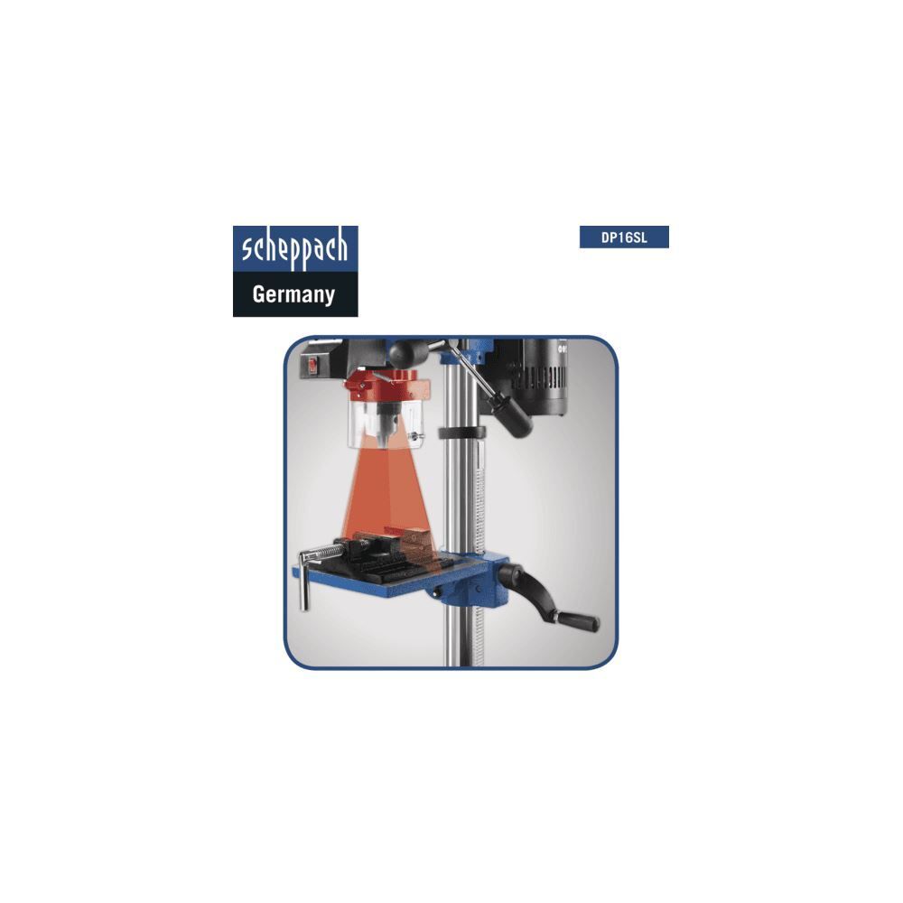 SCHEPPACH Bohrmaschine Tischbohrmaschine DP16SL 230V 50Hz 550W 16mm Produktbild SCHEPPACH Bohrmaschine Tischbohrmaschine DP16SL 230V 50Hz 550W 16mm bild 5
