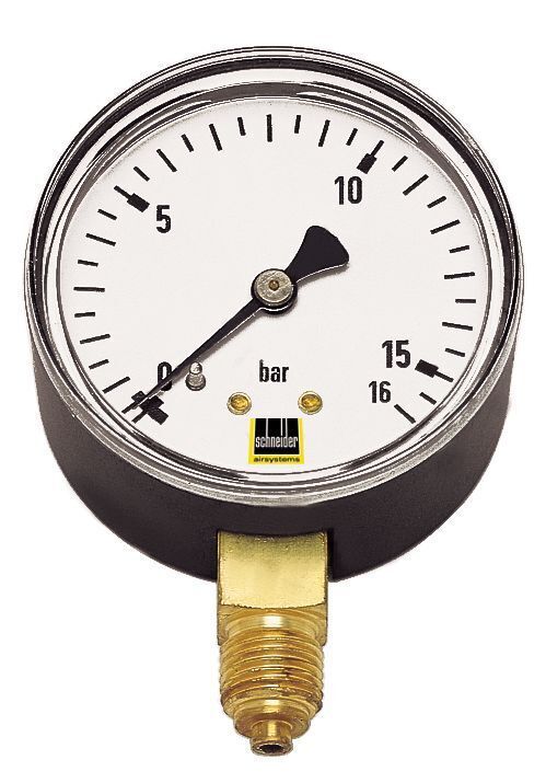 Schneider Druckluft Manometer MM-S 50-25b Produktbild Schneider Druckluft Manometer MM-S 50-25b