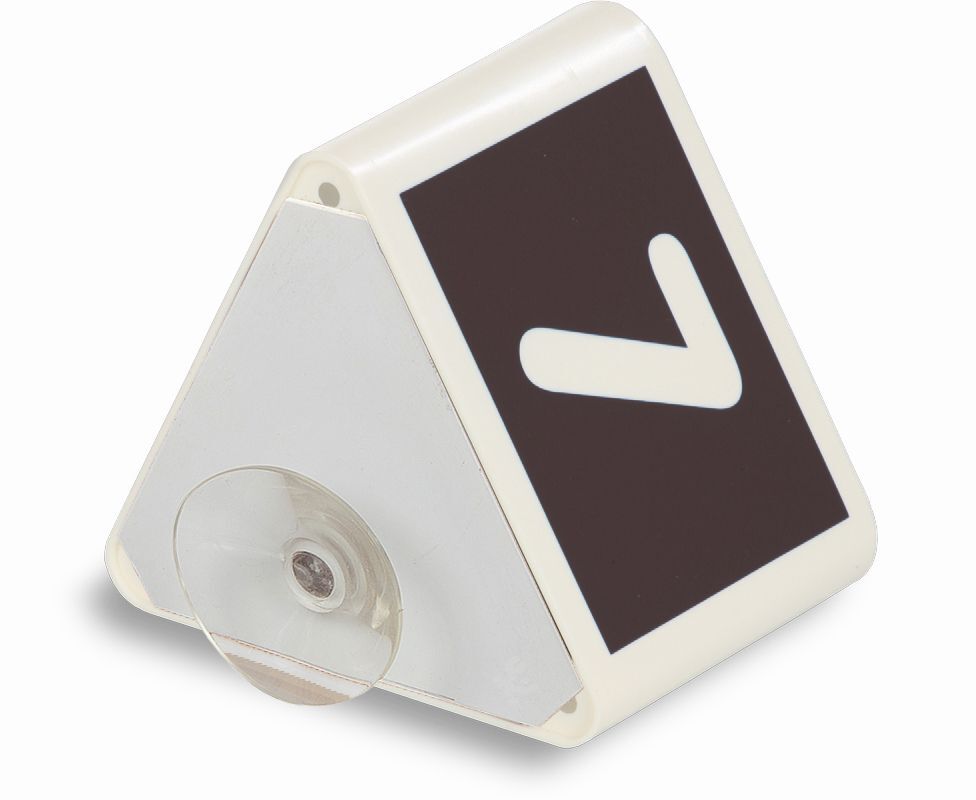 Eichner Leitzahlträger Schwarz Ziffern 51-75 mit Saugnapf Produktbild Eichner Leitzahlträger Schwarz Ziffern 51-75 mit Saugnapf