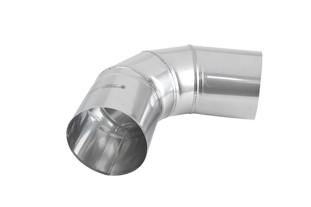 MASTER Edelstahl Bogen DN 200 mm x 90° Produktbild MASTER Edelstahl Bogen DN 200 mm x 90°