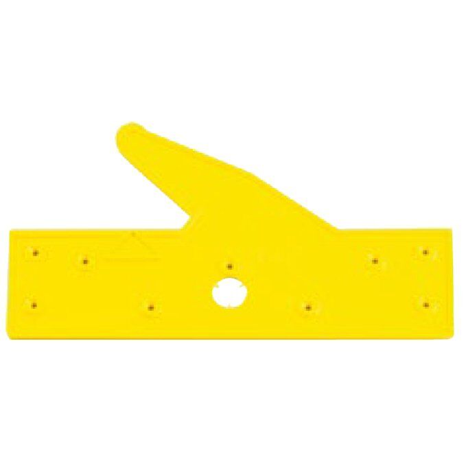 Ellen Anreissschablone für Salvadita Fingerschutzsystem Produktbild Ellen Anreissschablone für Salvadita Fingerschutzsystem