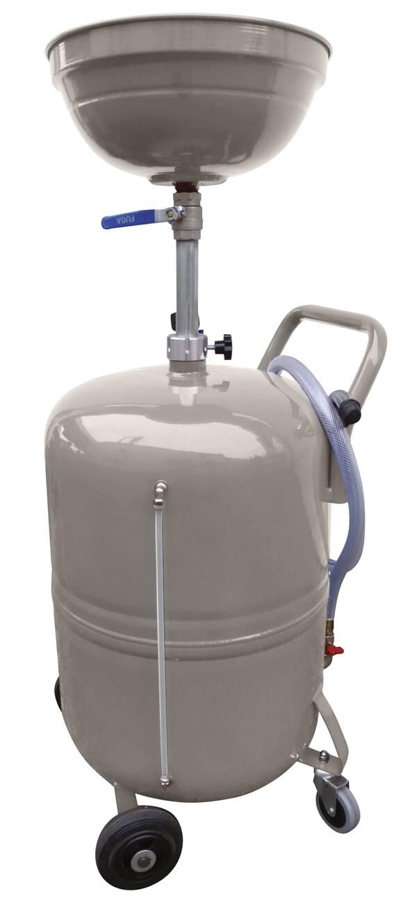 CEMO Fahrbarer Altölsammler 80l mit Sammeltrichter Produktbild CEMO Fahrbarer Altölsammler 80l mit Sammeltrichter