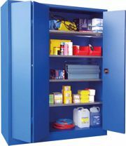 Falttüren Stahlschrank