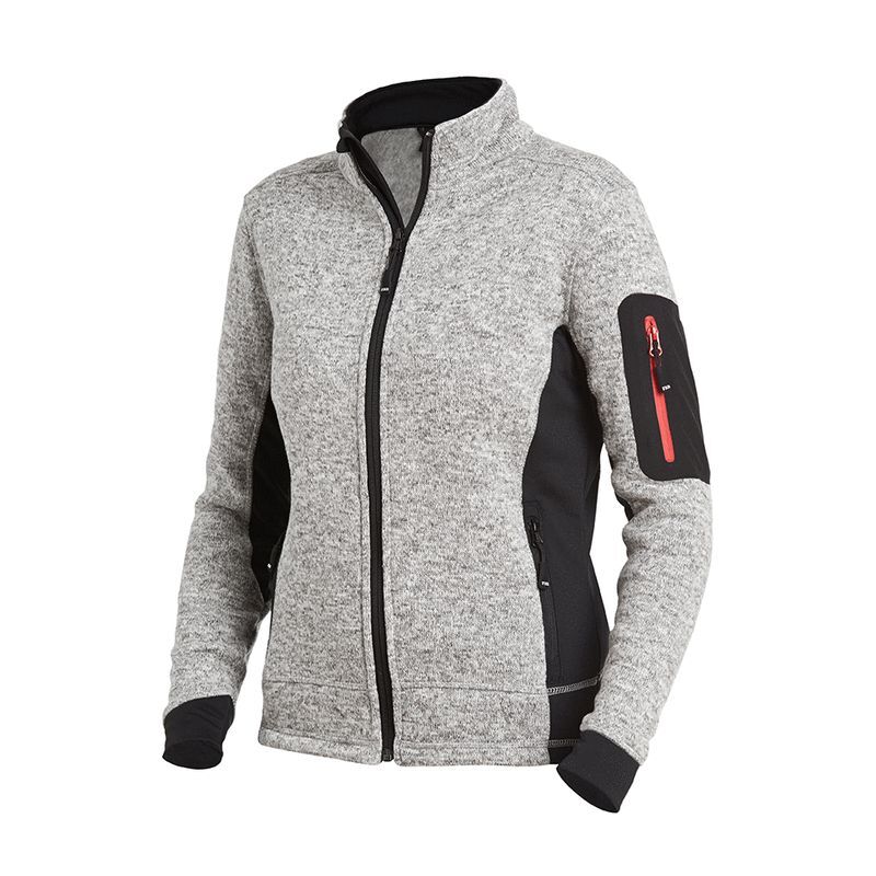 Strick-Fleece-Jacke Damen MARIEKE Strick-Fleece-Jacke Damen MARIEKE
