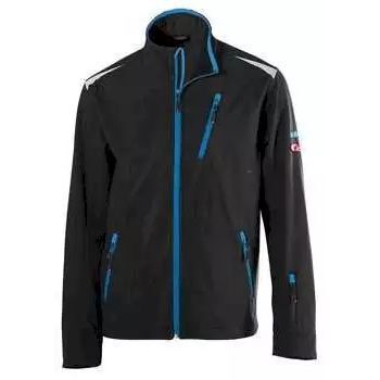 FORTIS Herren Jacke 24, Black/turquoise, Gr. M Produktbild FORTIS Herren Jacke 24, Black/turquoise, Gr. M