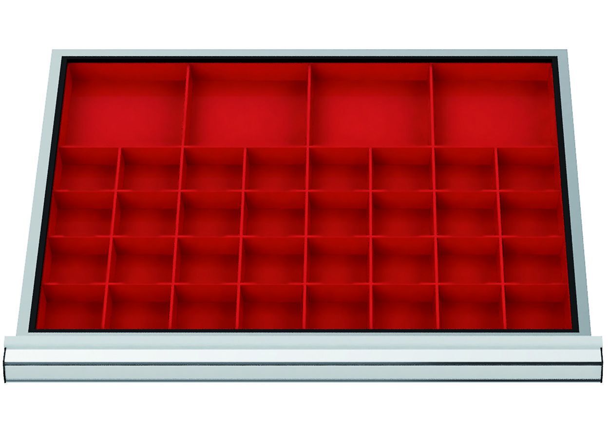 Forum Kleinteilekästen FS7 50mm 36 Kästen für Schubladen Produktbild Forum Kleinteilekästen FS7 50mm 36 Kästen für Schubladen
