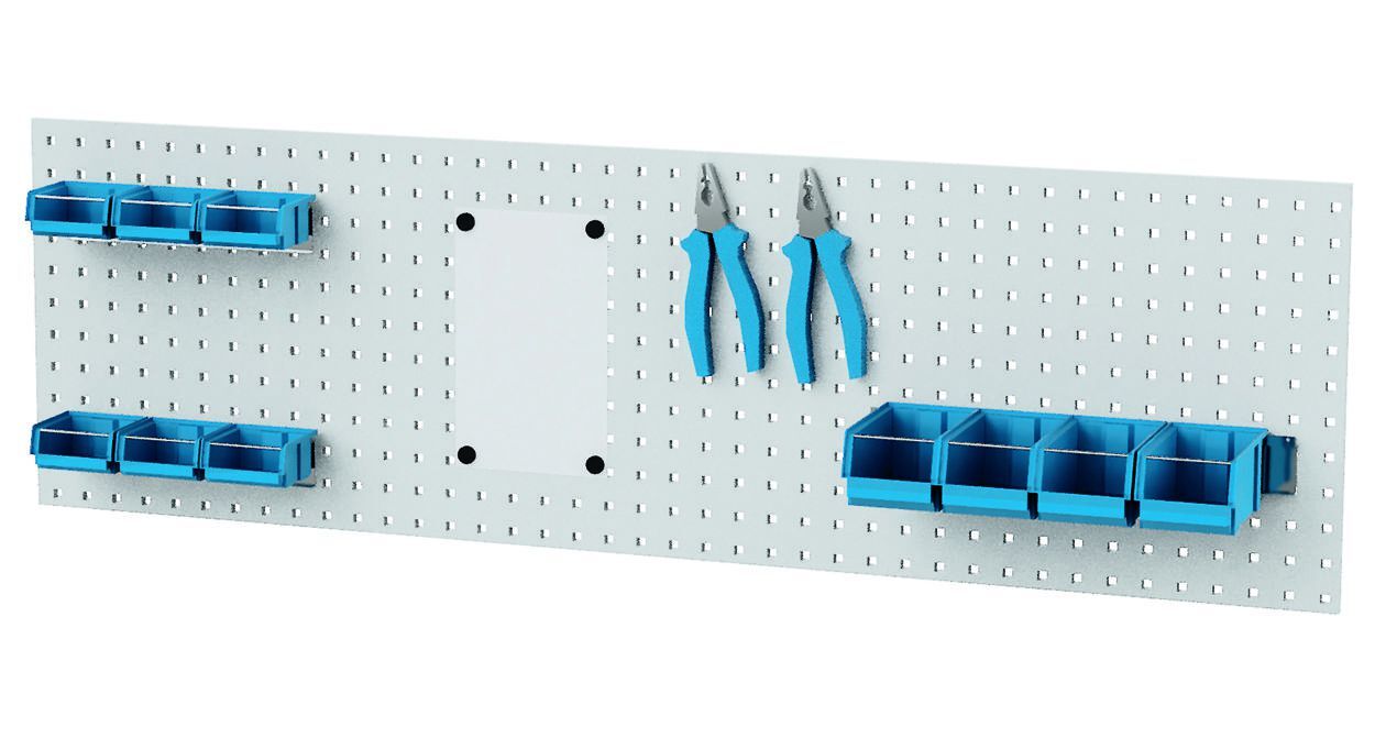 FORUM Lochwandaufbau BxH 1500x450mm Produktbild FORUM Lochwandaufbau BxH 1500x450mm