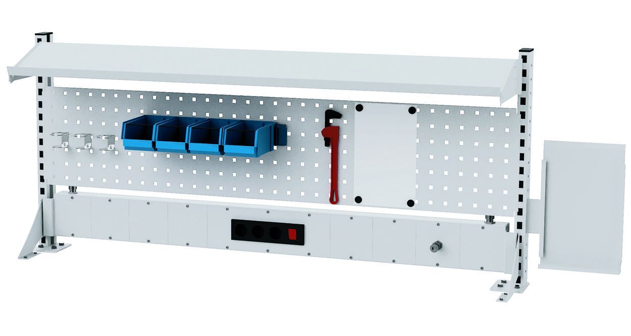 FORUM Multiwandaufbau BxH 1500x650mm Produktbild FORUM Multiwandaufbau BxH 1500x650mm