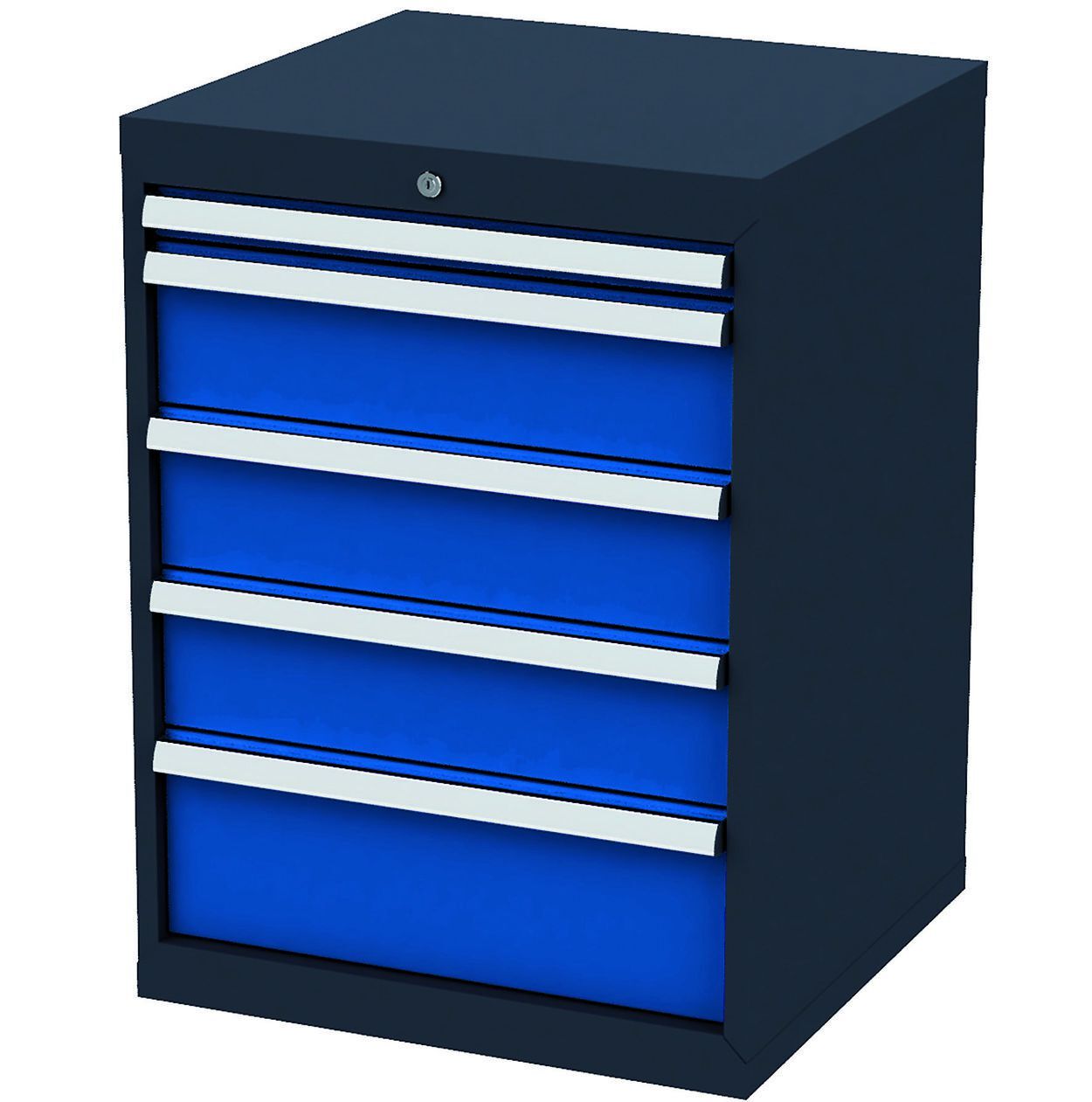 Forum Schubladenschrank mit 5 Schubladen B 600 mm x T 575 mm Produktbild Forum Schubladenschrank mit 5 Schubladen B 600 mm x T 575 mm