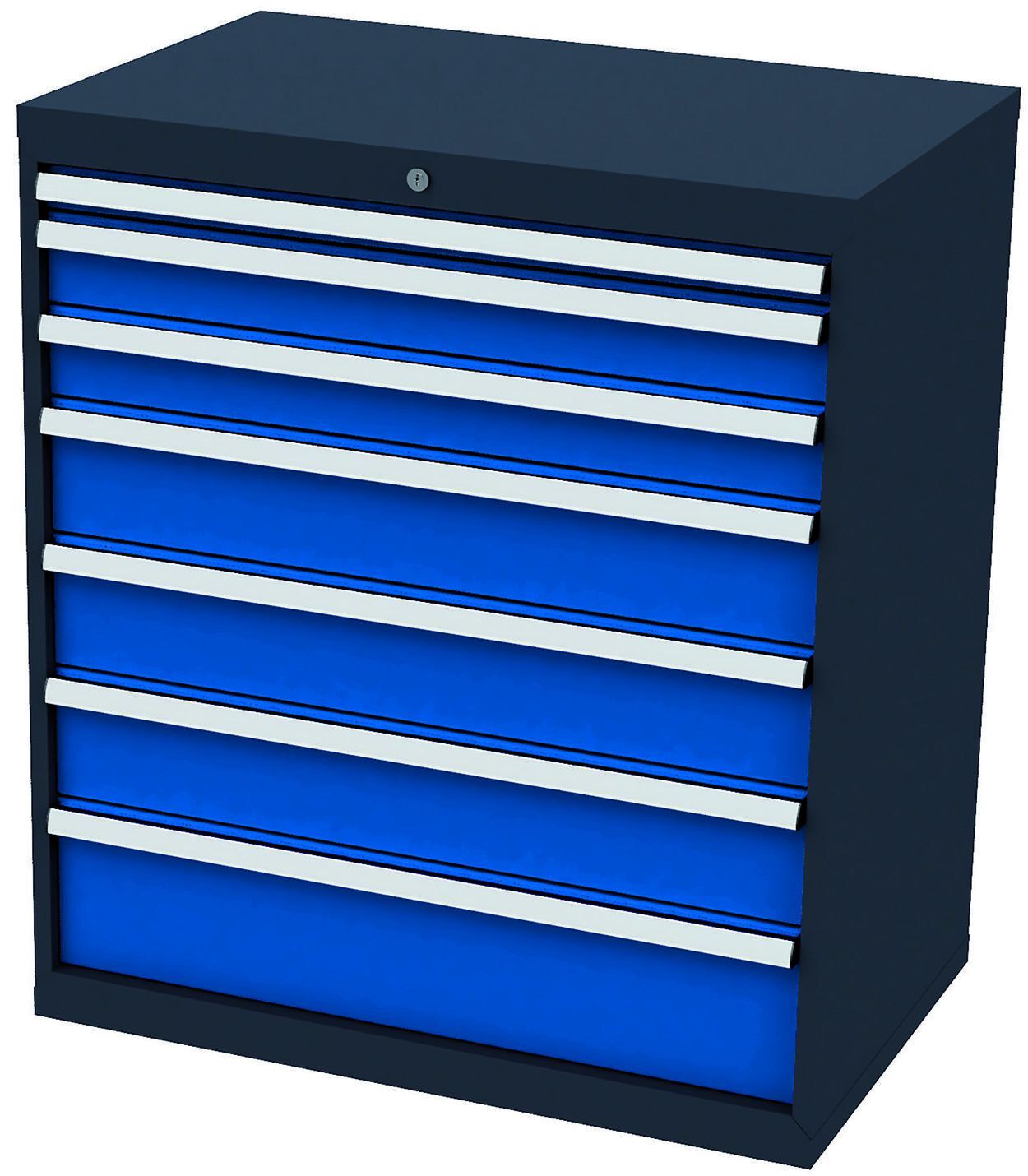 Forum Schubladenschrank FS9 mit 7 Schubladen Höhe 1020 mm Produktbild Forum Schubladenschrank FS9 mit 7 Schubladen Höhe 1020 mm