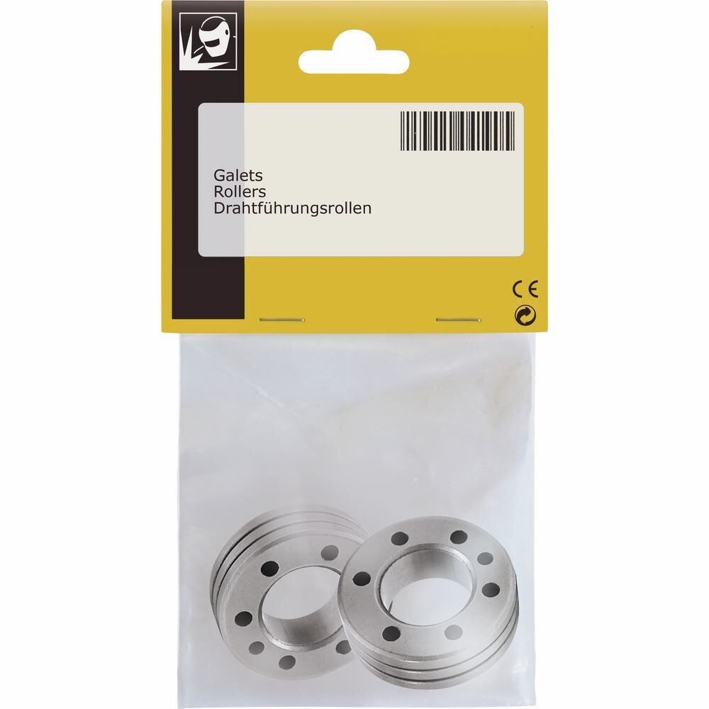 Gys Drahtführungsrollen Typ C 1,2mm 1,6mm Stahl Edelstahl Produktbild Gys Drahtführungsrollen Typ C 1,2mm 1,6mm Stahl Edelstahl bild 2