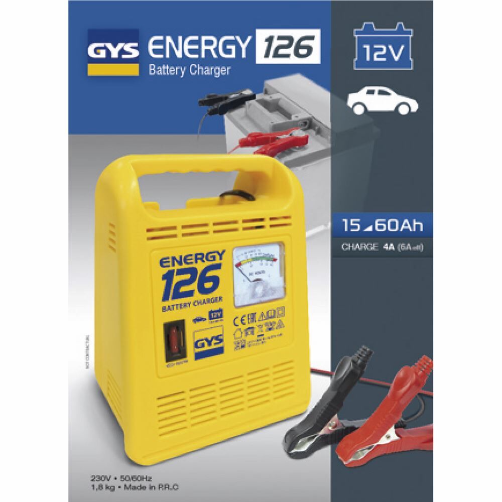 Gys ENERGY 126 Ladegerät Batterieladegerät 12V Gys ENERGY 126 Ladegerät Batterieladegerät 12V
