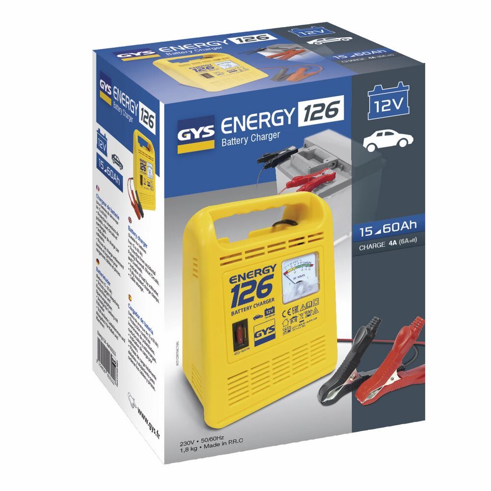 Gys ENERGY 126 Ladegerät Batterieladegerät 12V Gys ENERGY 126 Ladegerät Batterieladegerät 12V