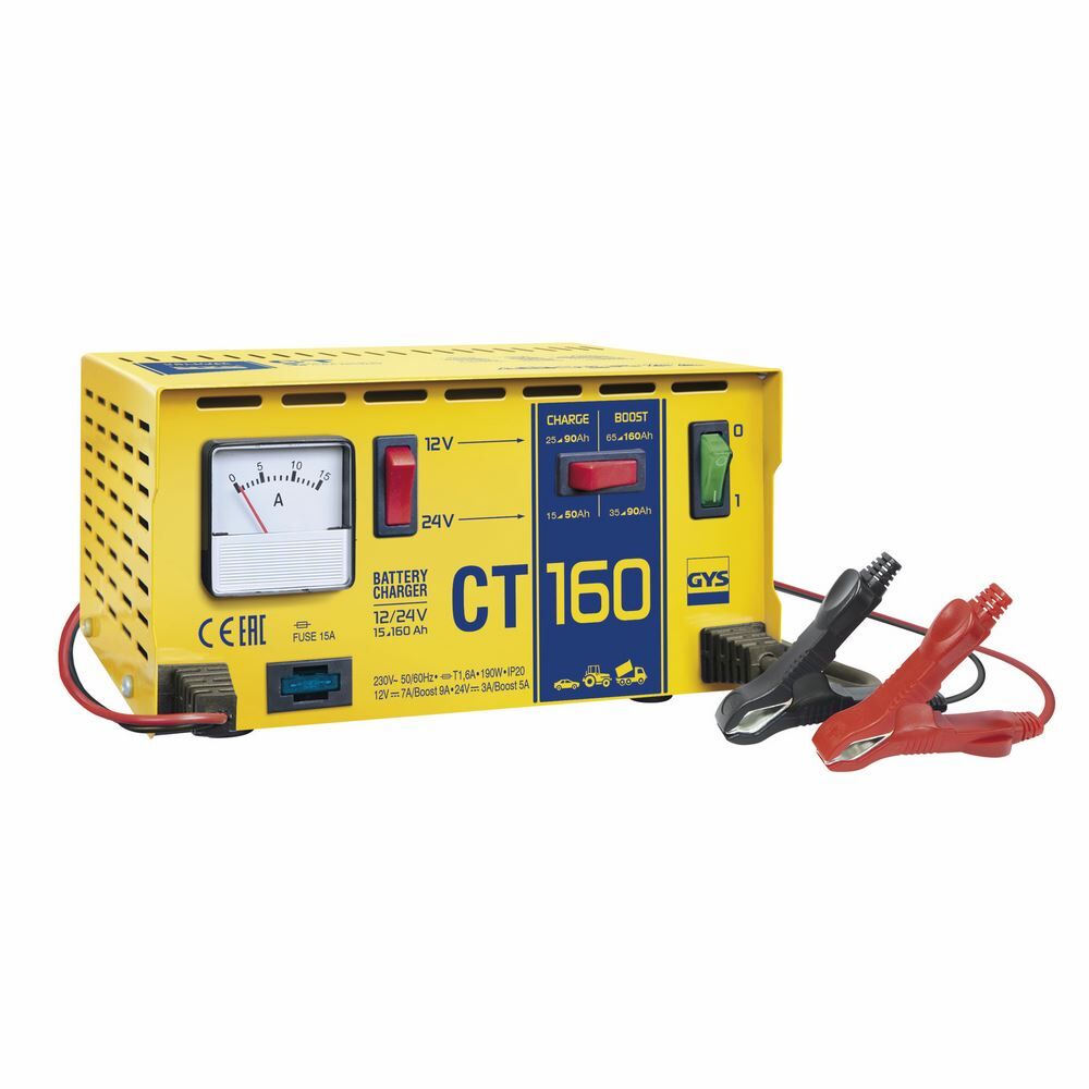 Gys CT 160 Ladegerät Batterieladegerät 12V 24V Produktbild Gys CT 160 Ladegerät Batterieladegerät 12V 24V