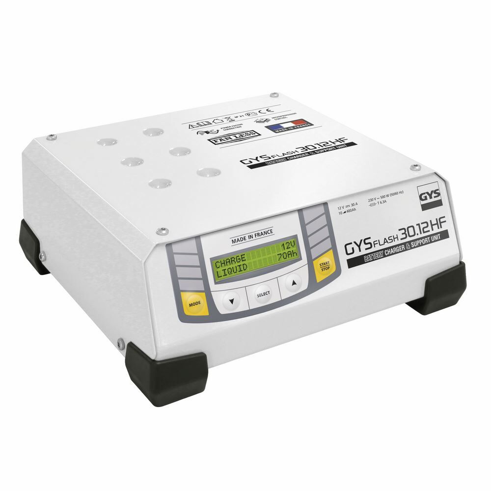 Gys Ladegerät GYSFLASH 30.12 HF 12V 30A Kabel 2,5m Produktbild Gys Ladegerät GYSFLASH 30.12 HF 12V 30A Kabel 2,5m