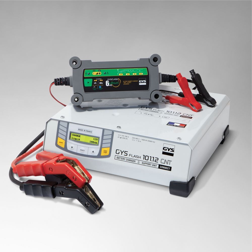 Gys Ladegerät für 12V LiFePO4 Batterien GYSFLASH LITHIUM 6A Produktbild Gys Ladegerät für 12V LiFePO4 Batterien GYSFLASH LITHIUM 6A bild 6