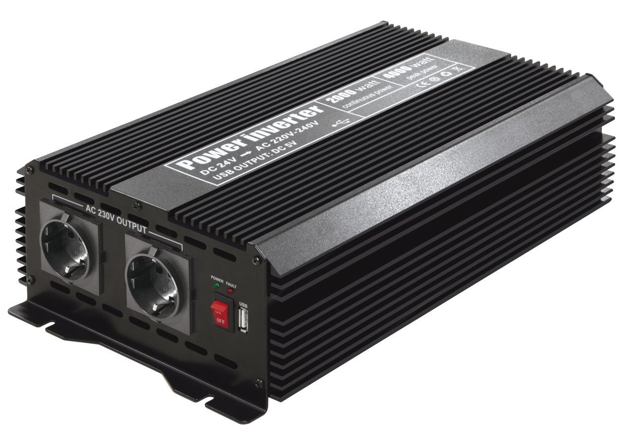 GYS PSW 82 000 Modified Sine Wave Wechselrichter Konverter von 24 auf 230V max.2000W GYS PSW 82 000 Modified Sine Wave Wechselrichter Konverter von 24 auf 230V max.2000W