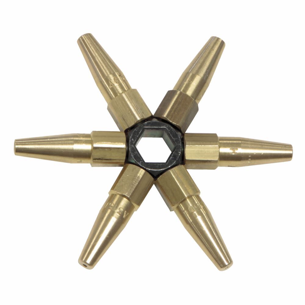 Gys 7 Schweißspitzen Set 250 bis 1000l pro Stunde Produktbild Gys 7 Schweißspitzen Set 250 bis 1000l pro Stunde