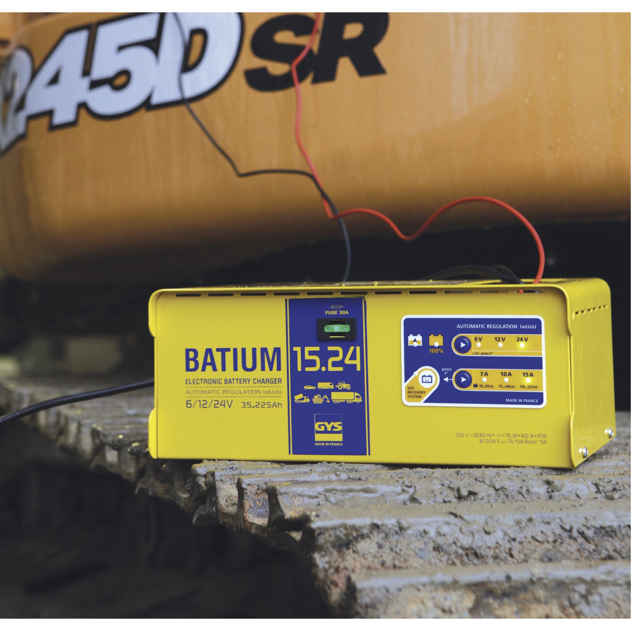 Batterieladegerät Gys BATIUM 15-24 Produktbild Batterieladegerät Gys BATIUM 15-24 bild 3