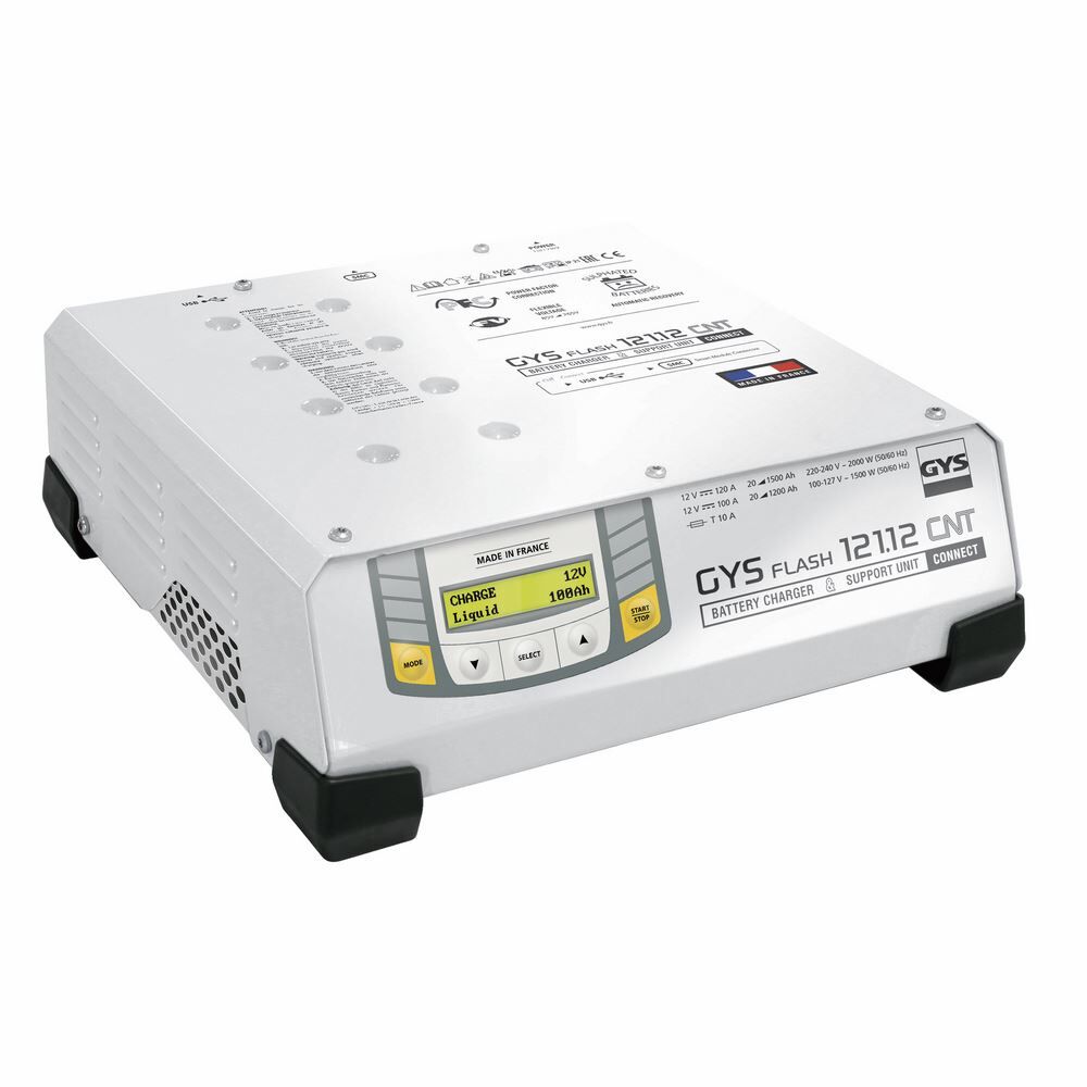 Gys Inverterladegerät GYSFLASH 121.12 CNT-FV Kabel 5m Produktbild Gys Inverterladegerät GYSFLASH 121.12 CNT-FV Kabel 5m