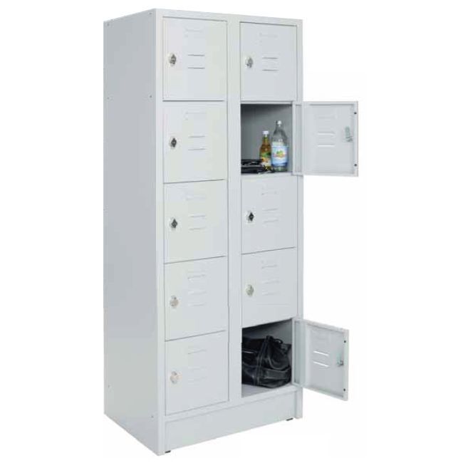 Hartnagel Fächerschrank 1 Säule, 5 Fächer BxTxH 35x50x180 cm Produktbild Hartnagel Fächerschrank 1 Säule, 5 Fächer BxTxH 35x50x180 cm