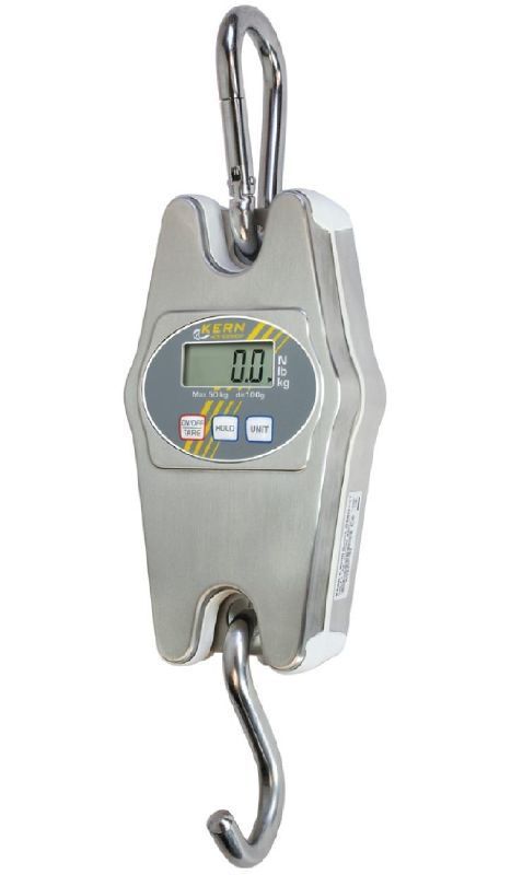 Kern Hängewaage HCN 100K200IP bis 100 kg im Edelstahl Gehäuse Produktbild Kern Hängewaage HCN 100K200IP bis 100 kg im Edelstahl Gehäuse