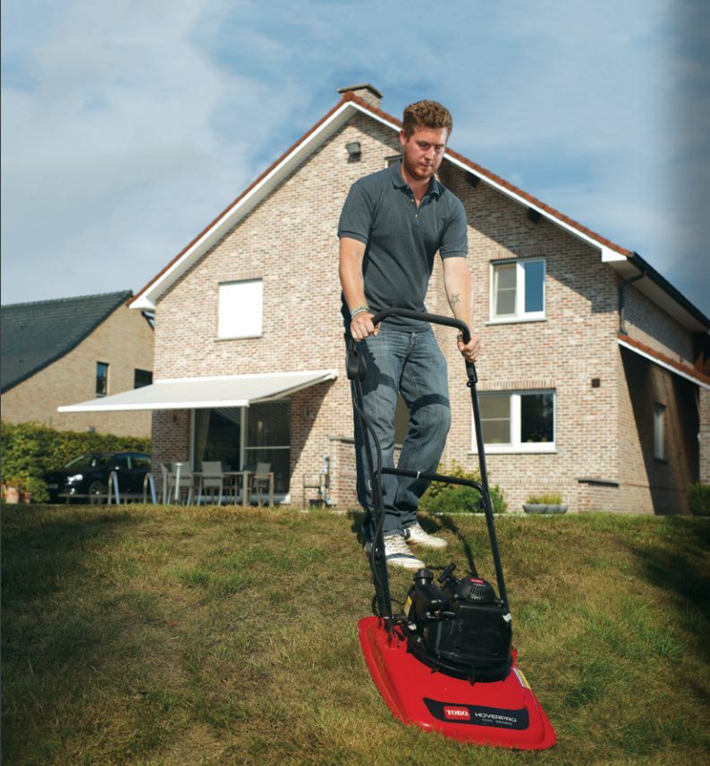 Toro Luftkissenmäher HoverPro 400 - Beispiel Toro Luftkissenmäher HoverPro 400 - Beispiel