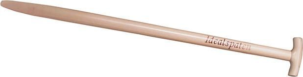 Idealspaten Spatenstiel Esche T-Griff 850 x 44 mm Produktbild Idealspaten Spatenstiel Esche T-Griff 850 x 44 mm