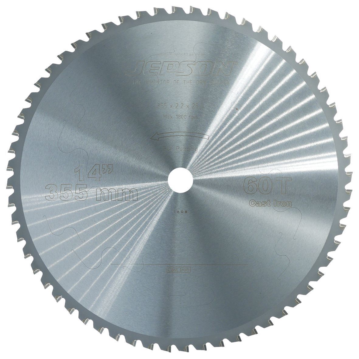 Jepson Hartmetallsägeblatt Durchmesser 355 mm zu Premium Super DC Produktbild Jepson Hartmetallsägeblatt Durchmesser 355 mm zu Premium Super DC