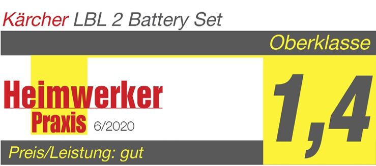 Kärcher Akku Laubsauger LBL 2 Battery Set Auszeichnung Heimwerker Praxis Kärcher Akku Laubsauger LBL 2 Battery Set Auszeichnung Heimwerker Praxis