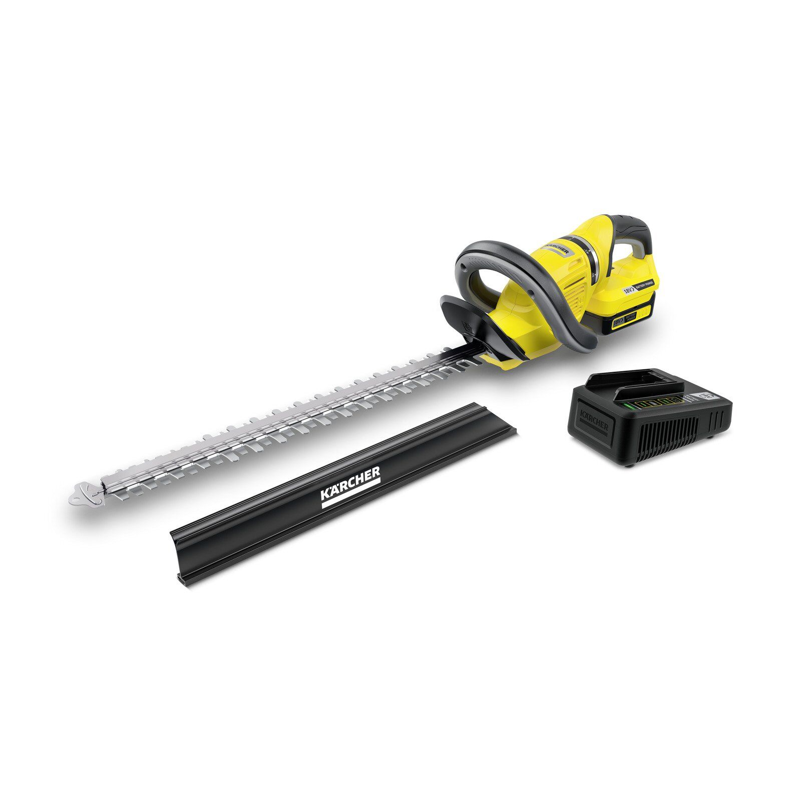 Kärcher Akku-Heckenschere HGE 18-50 Battery Set Produktbild Kärcher Akku-Heckenschere HGE 18-50 Battery Set