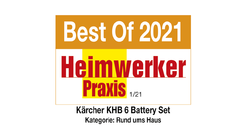 Kärcher KHB 6 Battery Set Akku Mitteldruck Reiniger Heimwerker Praxis Kärcher KHB 6 Battery Set Akku Mitteldruck Reiniger Heimwerker Praxis