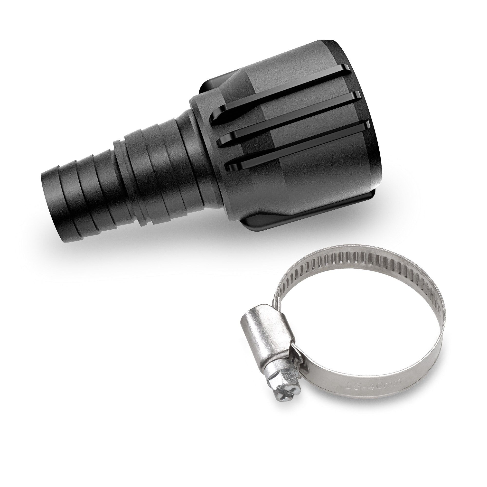 Kärcher Anschlussstück für Saug- und Gartenschlauch 1" + 3/4" Kärcher Anschlussstück für Saug- und Gartenschlauch 1" + 3/4"