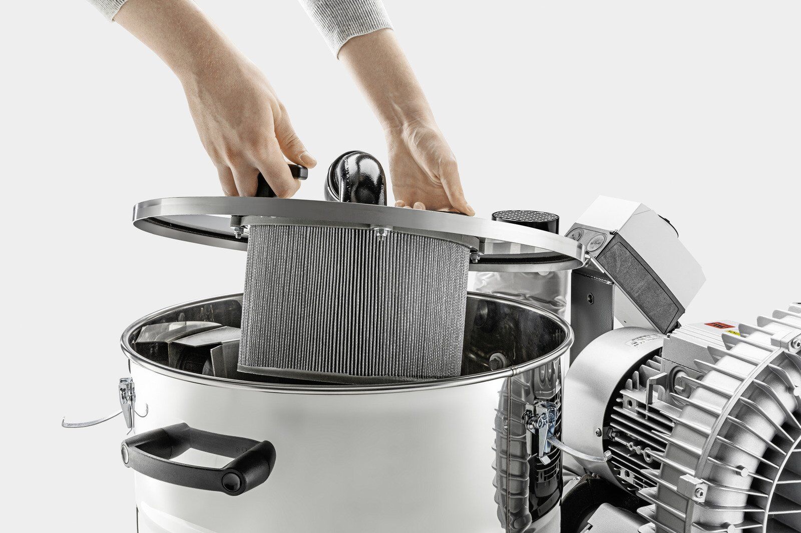 Kärcher Industriestaubsauger IVR-B 50/30 Beistellsauger Filter Produktbild Kärcher Industriestaubsauger IVR-B 50/30 Beistellsauger Filter bild 4