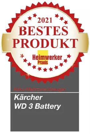 Kärcher Mehrzwecksauger WD 3 Battery Akku Sauger - Heimwerker Praxis Bestes Produkt 2021 Produktbild Kärcher Mehrzwecksauger WD 3 Battery Akku Sauger - Heimwerker Praxis Bestes Produkt 2021 bild 3