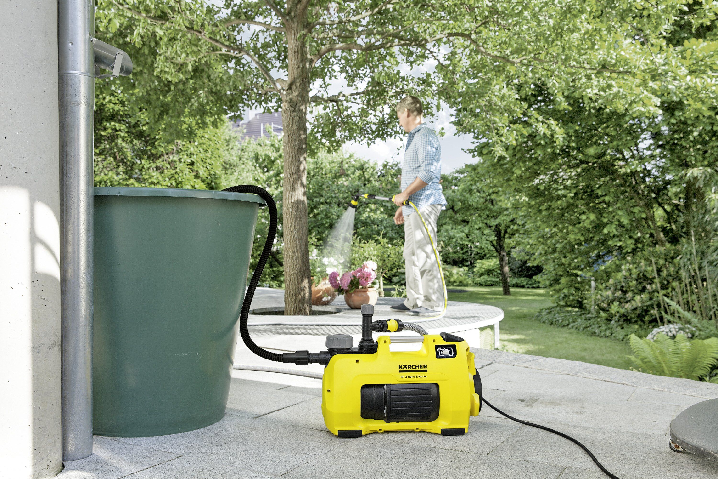 Kärcher Gartenpumpe BP 4 Home und Garden Regentonne Kärcher Gartenpumpe BP 4 Home und Garden Regentonne