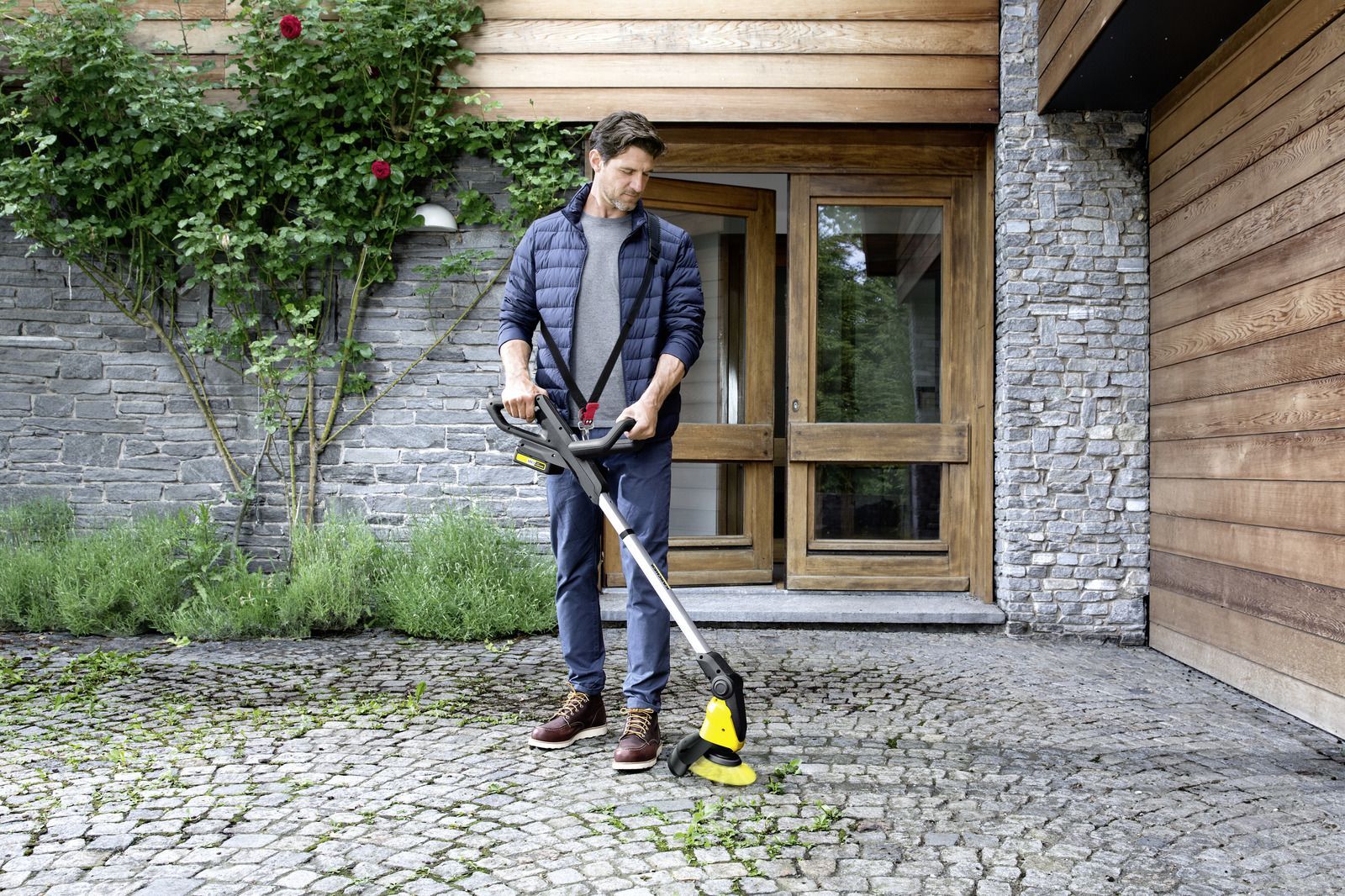 Kärcher Schultergurt ergonomisch für Akku Gartengeräte Beispiel Produktbild Kärcher Schultergurt ergonomisch für Akku Gartengeräte Beispiel bild 3