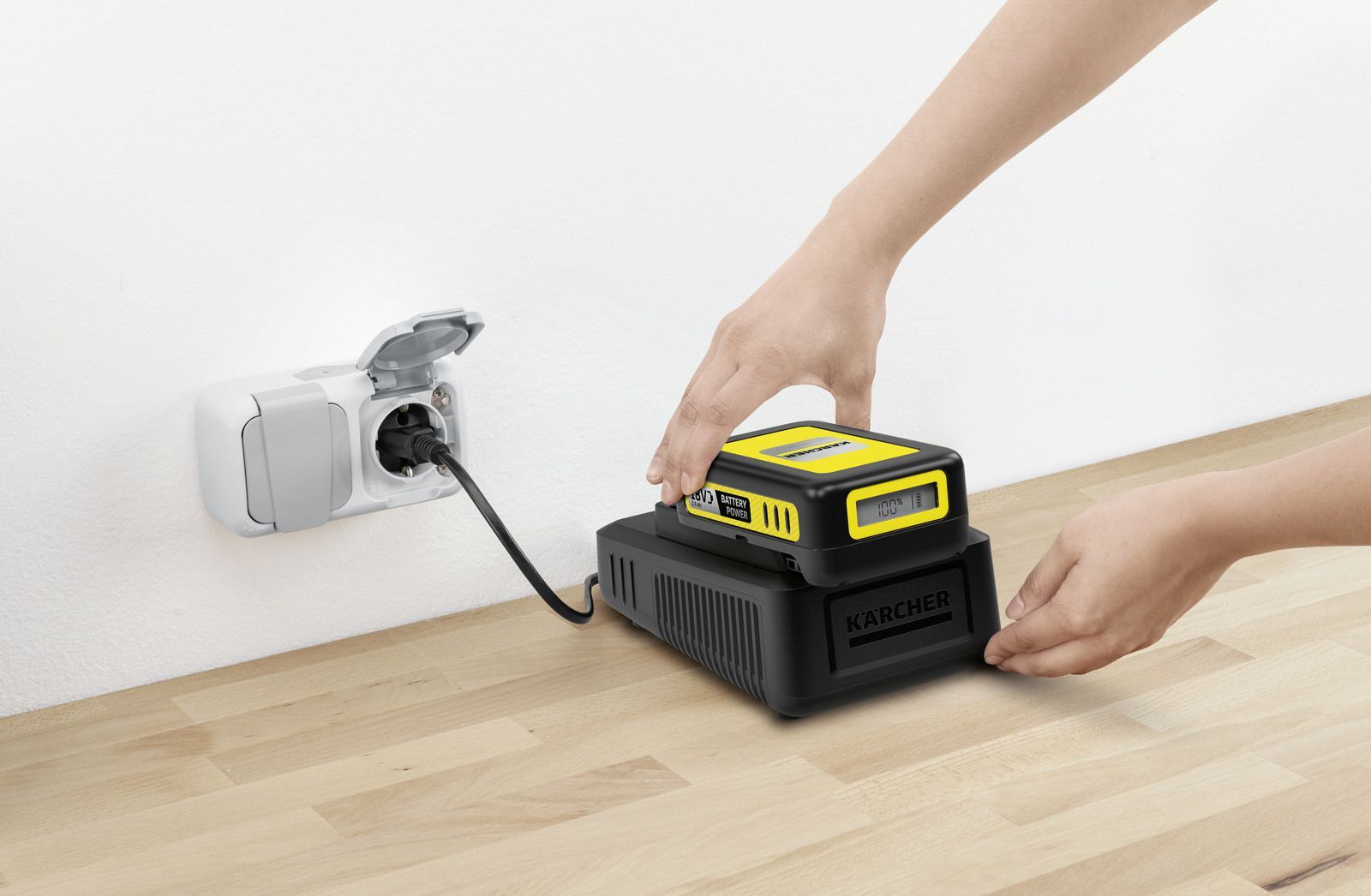 Kärcher Starter Kit Battery Power 18/25 Akku und Ladegerät Boden Kärcher Starter Kit Battery Power 18/25 Akku und Ladegerät Boden