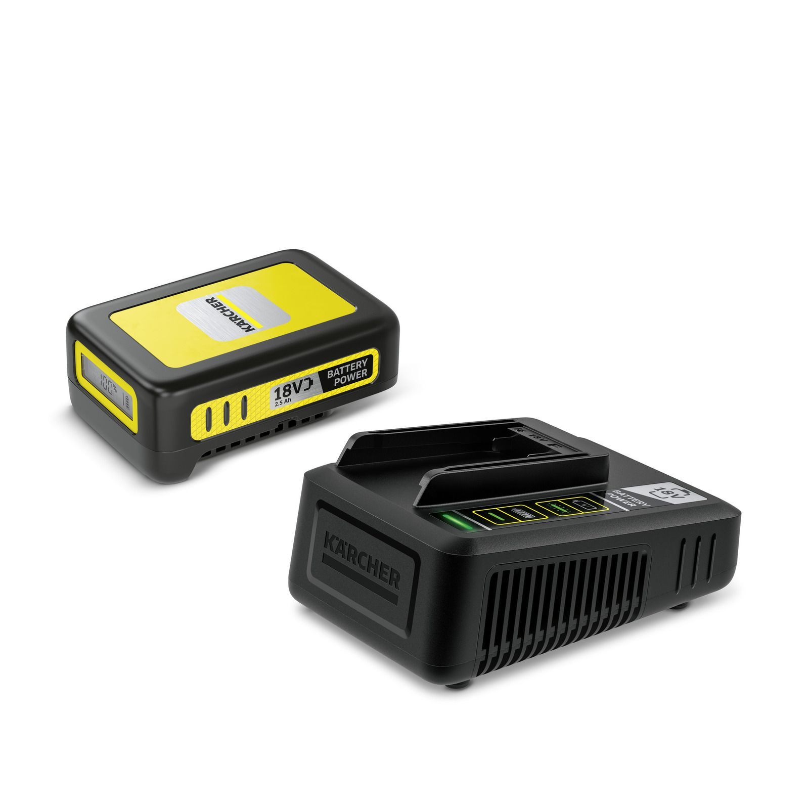 Kärcher Starter Kit Battery Power 18/25 Akku und Ladegerät Kärcher Starter Kit Battery Power 18/25 Akku und Ladegerät
